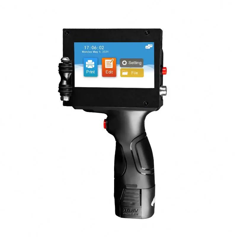 MX3 Handheld Inkjet Printer QR Code Packaging Production Date Coding Machine logo Small Automatic Inkjet Printer Printing