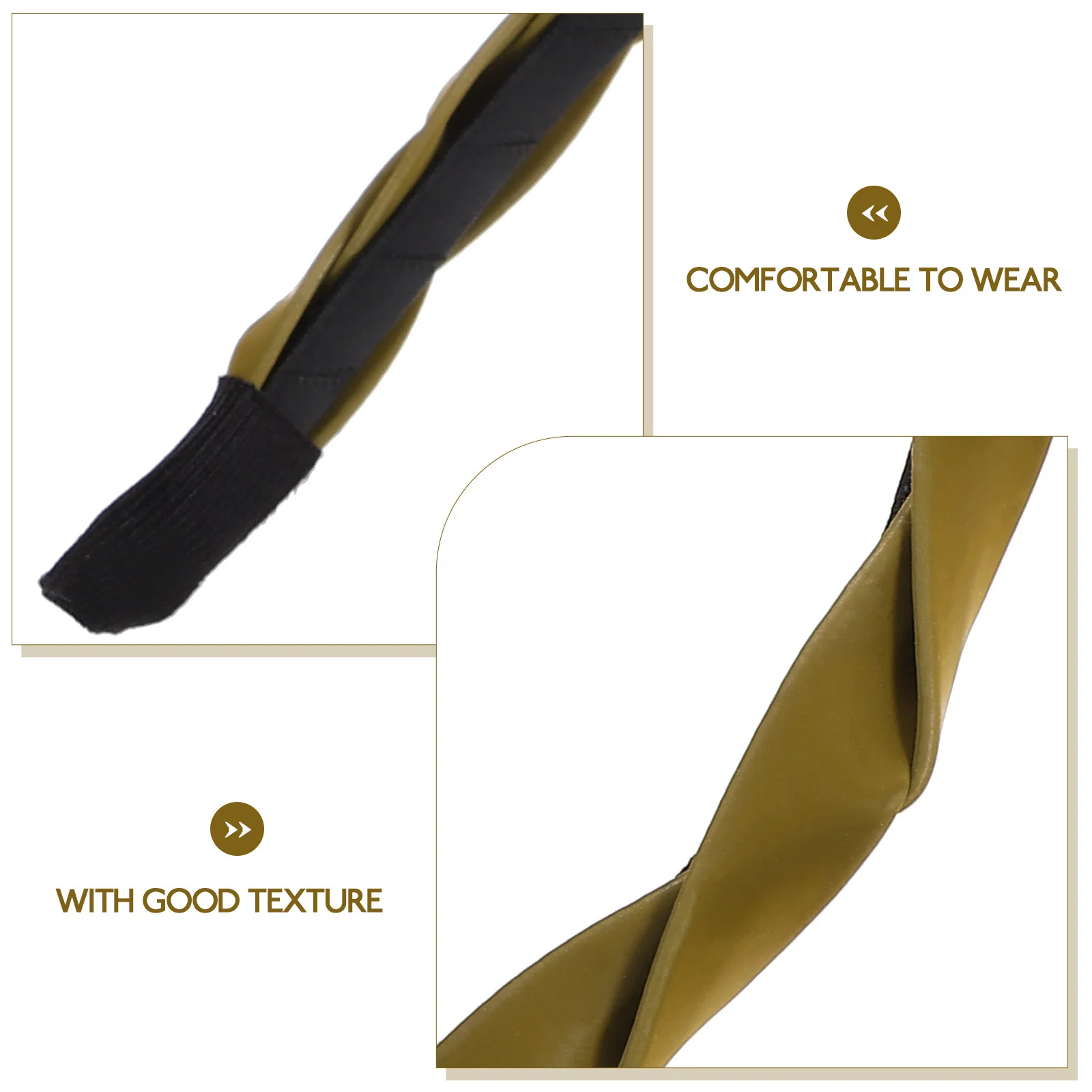 

4Pcs Women Headbands Thin Minimalist Hair Bands Lightweight Comfortable Hair Accessories for Wedding Prom Party Bridal Hairband