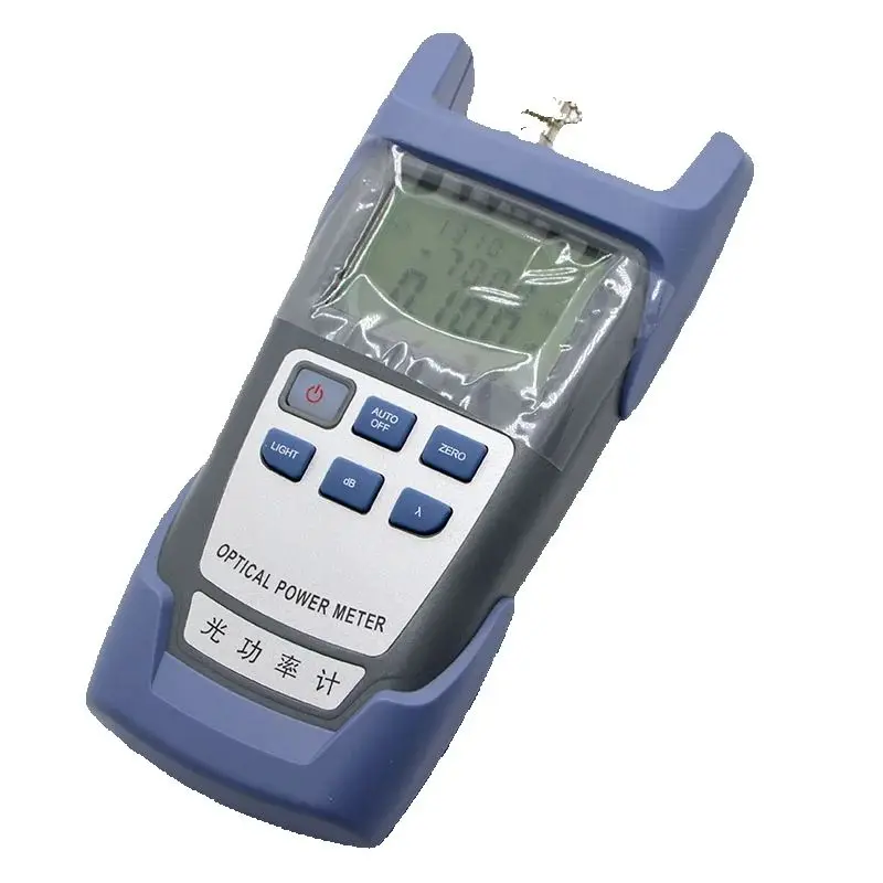 FC/SC /ST 어댑터 ST 인터페이스가 있는 새로운 광 파워 미터 광학 감쇠 테스트 감지기 범용 테스트 파장 850~1625nm