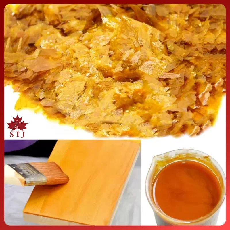 Top Quality India Imports Wooden Repair Polish Furniture Polishing Natural Shellac Flakes Varnish Instant Strong