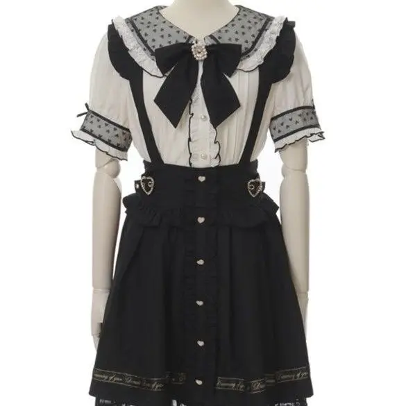 

Kawaii Bow Cake Мини-юбки Женские сказочные повязки Лолита с высокой талией Y2k Harajuku Эстетические милые кружевные готические JK Японские новинки 2025 года