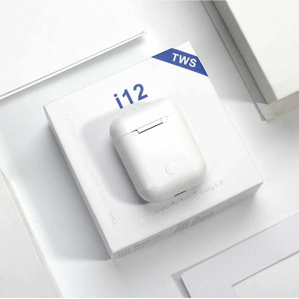 Fone De Ouvido I12 Tws 5.0 Par AirPods Touch Android / Ios