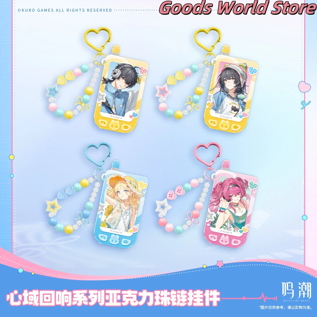 Llavero Original Cartethyia Lupa Rover, colgante para mochila, Kurogame Wuthering Waves Lupa, disfraz de Cosplay, juego de Anime, regalo de Halloween