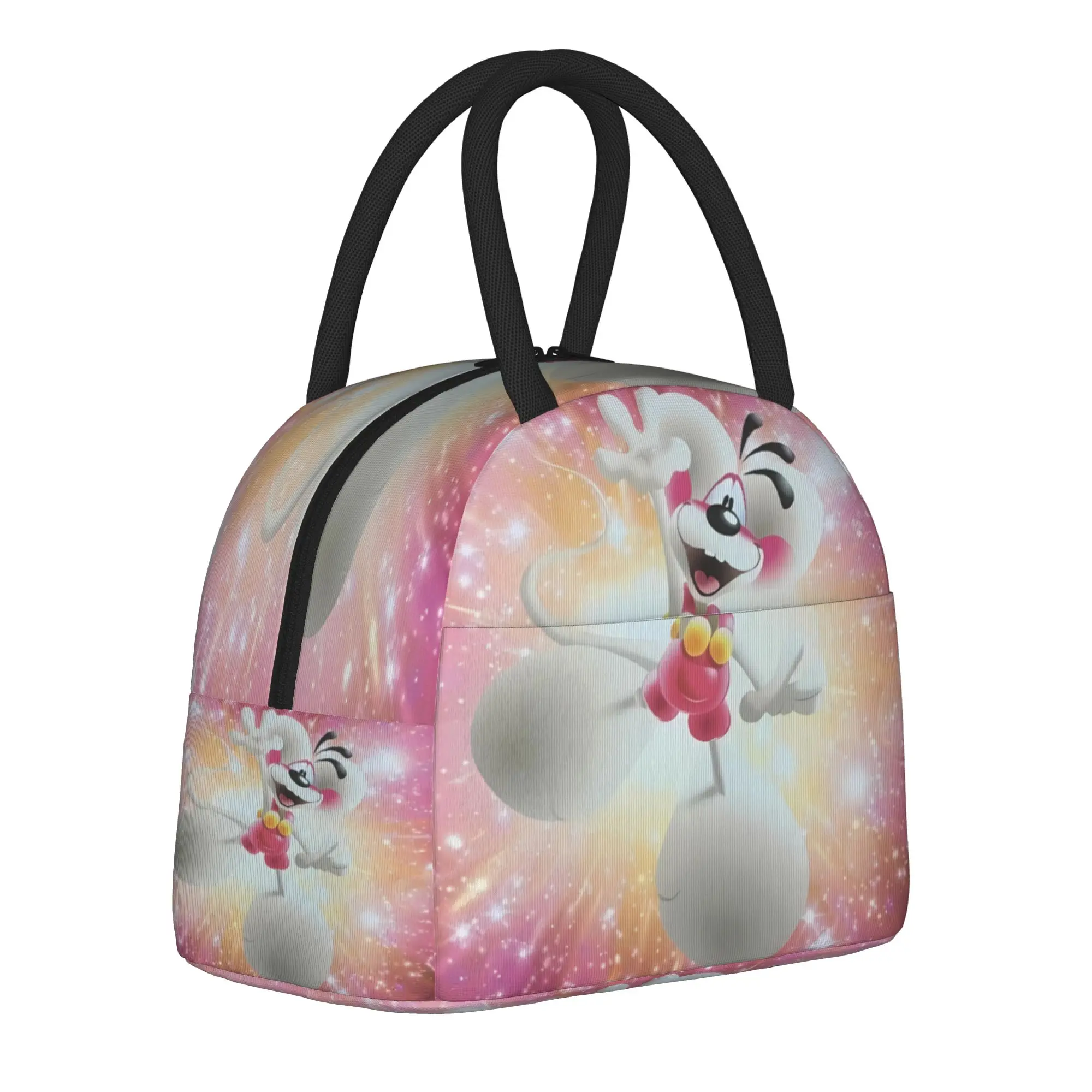 Diddl Diddlina Lunch Bag  Funny Lunch Box School Convenient Tote Food Bags For Unisex Waterproof Print Cooler Bag