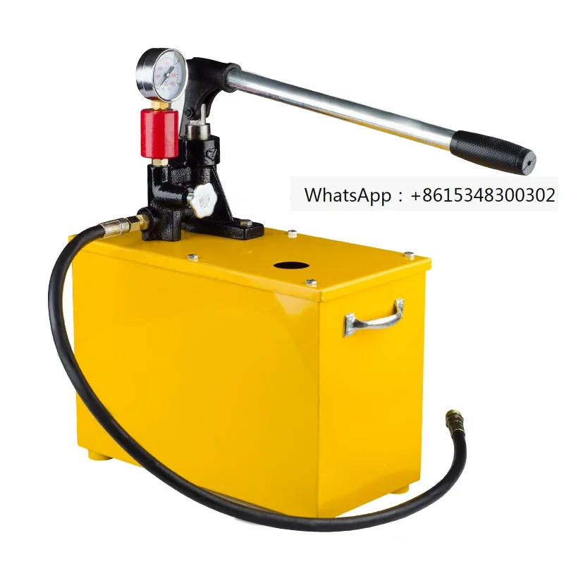 SB-40mpa manual pressure testing pump press PPR water pipe testing pipeline measuring