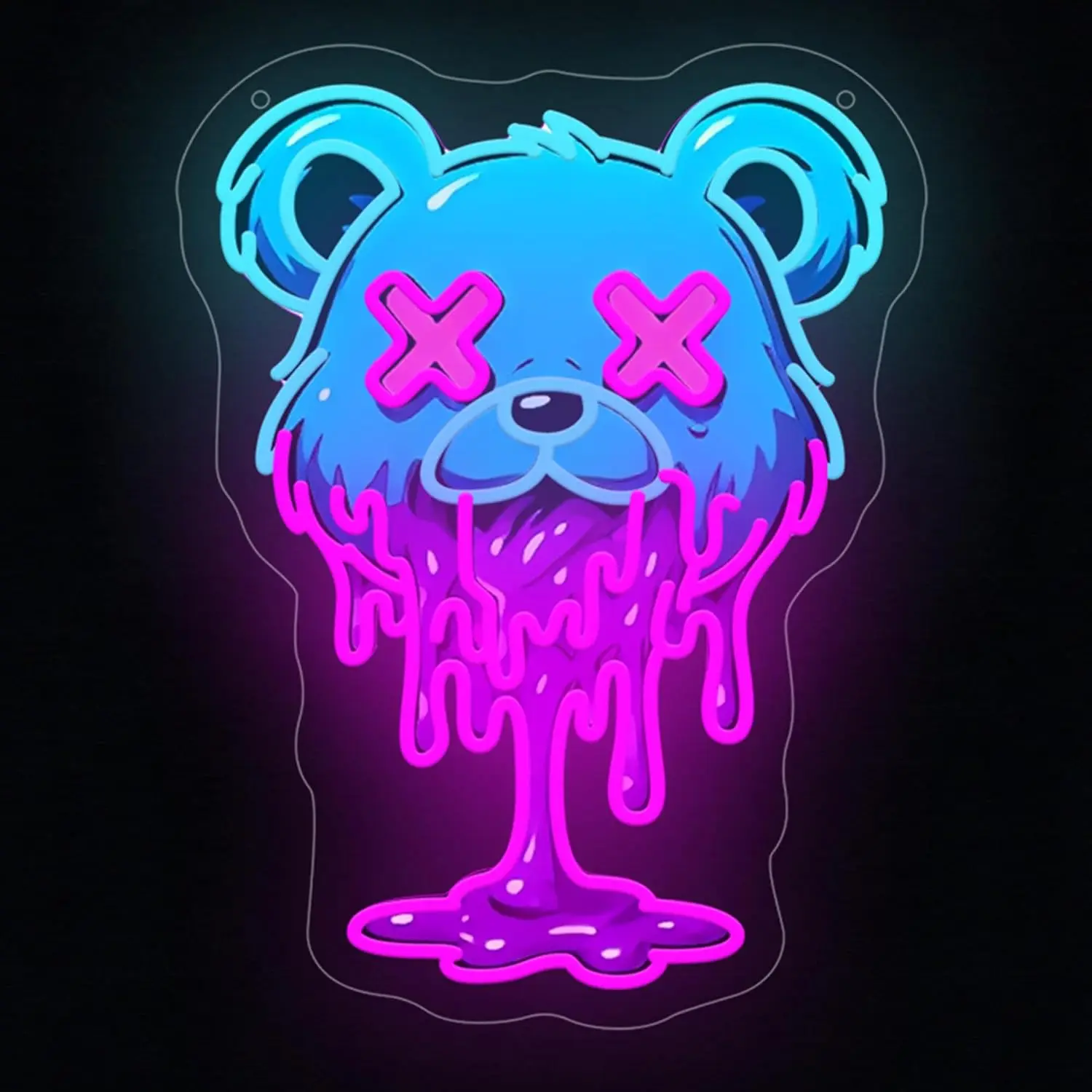 

Bear Neon Sign Room Decor USB LED Lights for Club Gaming Room Garden Party Tiki Bar Bedroom Decoration neon personnalisé Gift