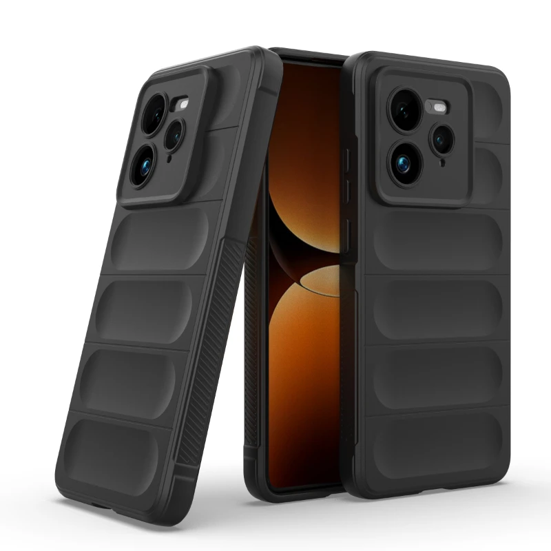 For OPPO Realme GT7 Pro 5g Back Cover Phone Case Shockproof Armor Anti-Fall Corner reinforcement Protect Kickstand Coque Funda