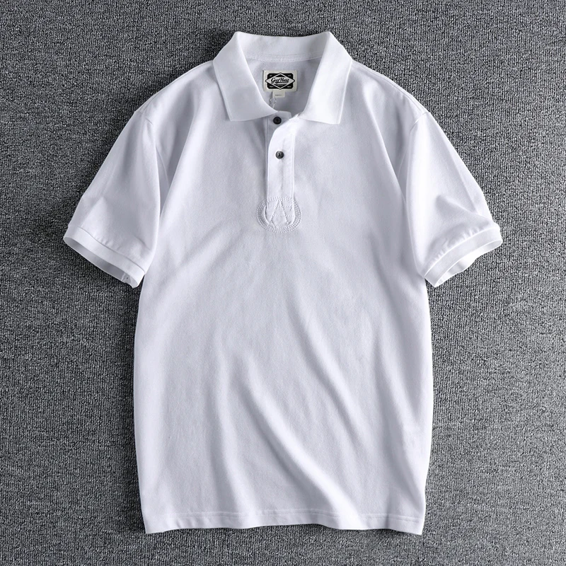 

Slim Fit Shirt Short Sleeve Turn-down Collar Mesh T-shirt Summer Fashionable Youth Popular Pure Color Casual Wear