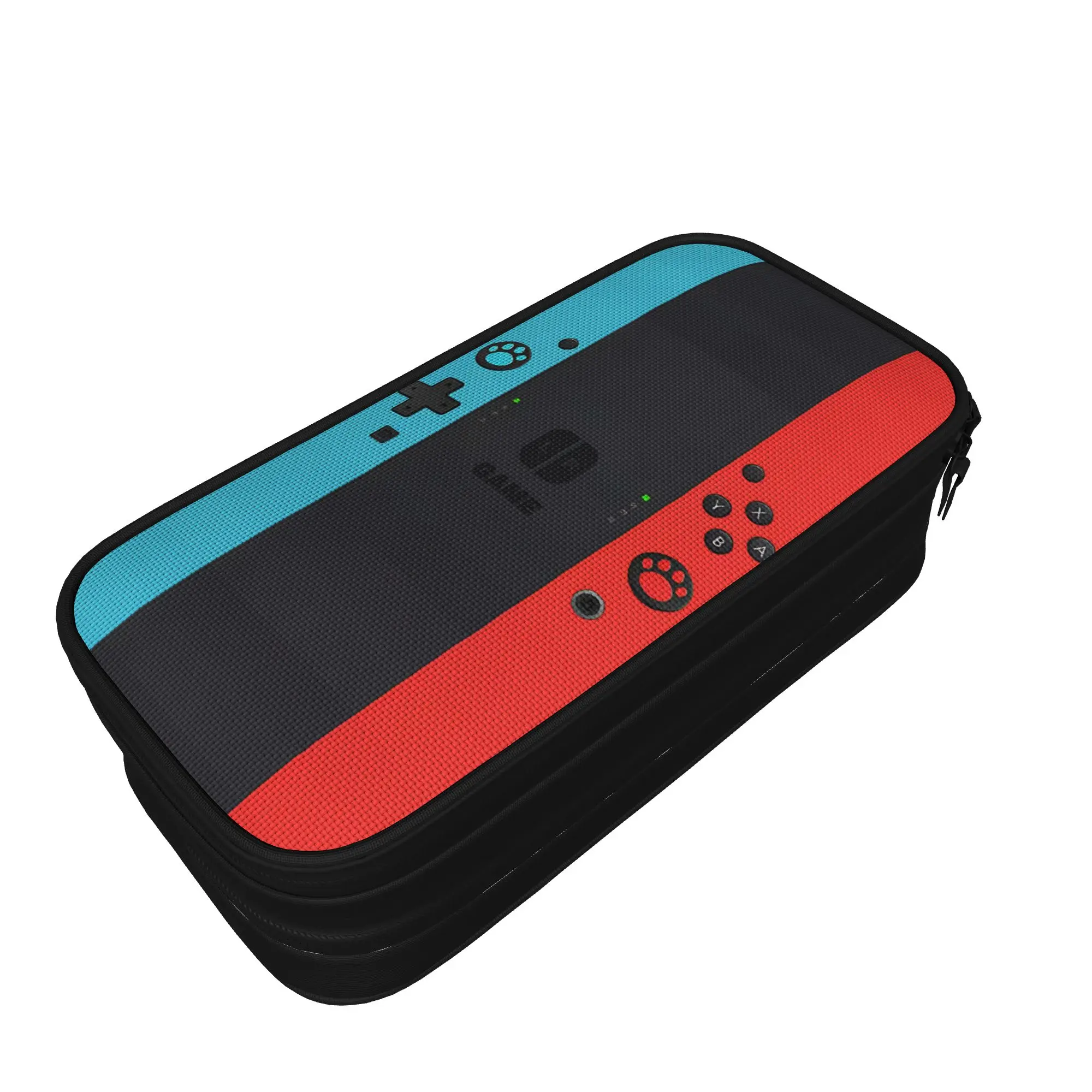 Creative Games Console Handheld Gamer Pencil Case Controller Pencilcases Pen Student Large Storage Bags School Zipper Stationery