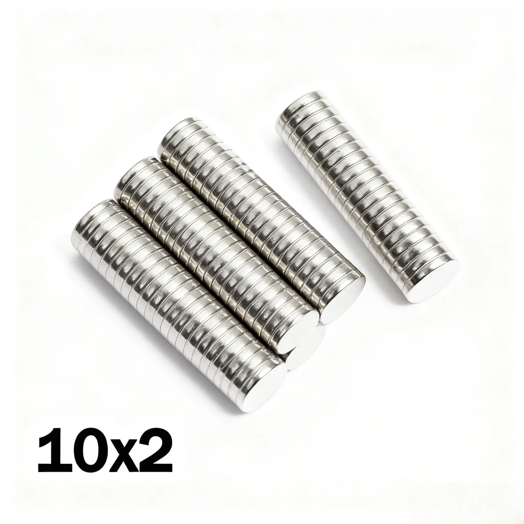 10x2mm Super Strong Magnet N35 Round Magnetic NdFeB Neodymium Magnet Powerful Disc imanes Refrigerator Magnets