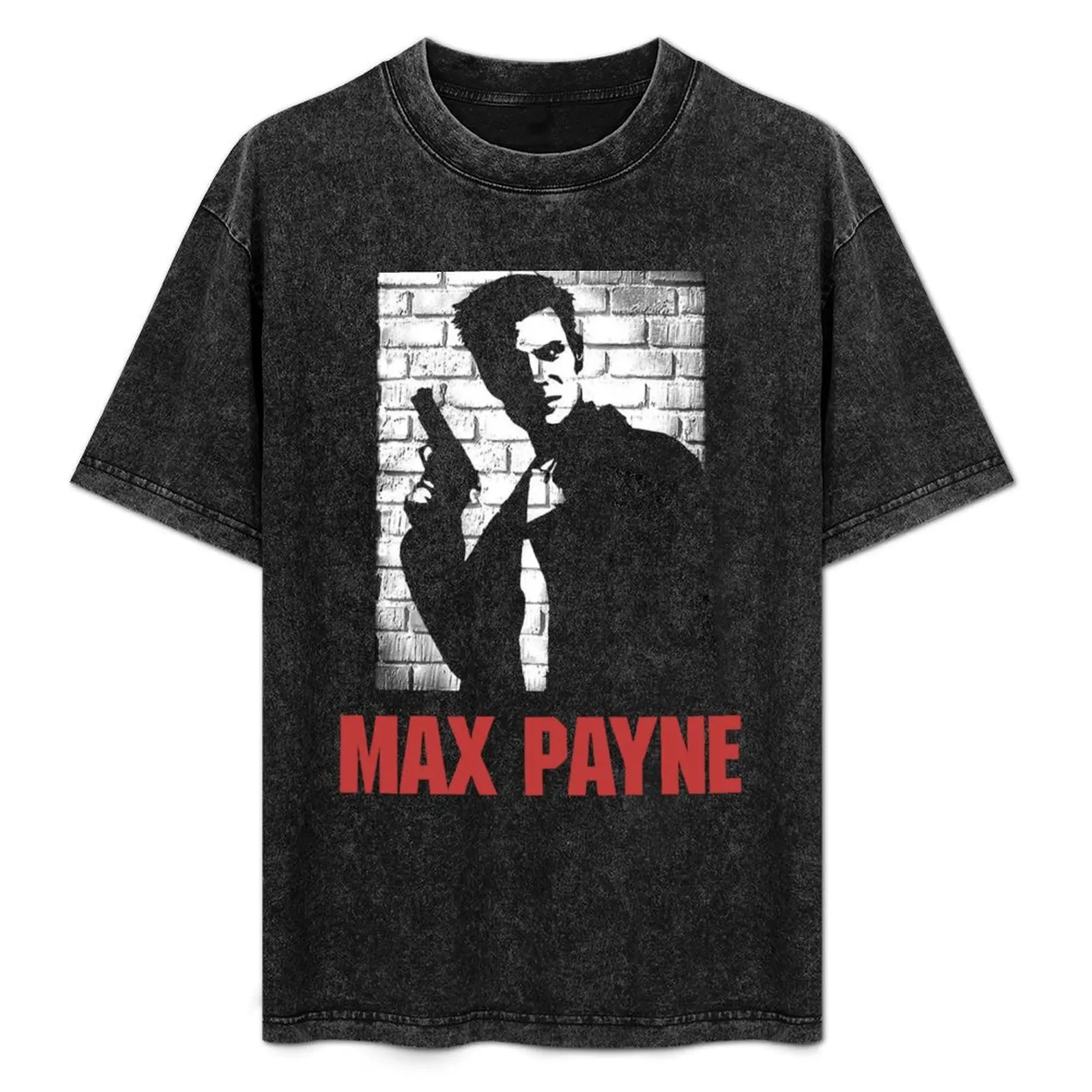 Max Payne T-Shirt Casual Basic Short Sleeve T-Shirt