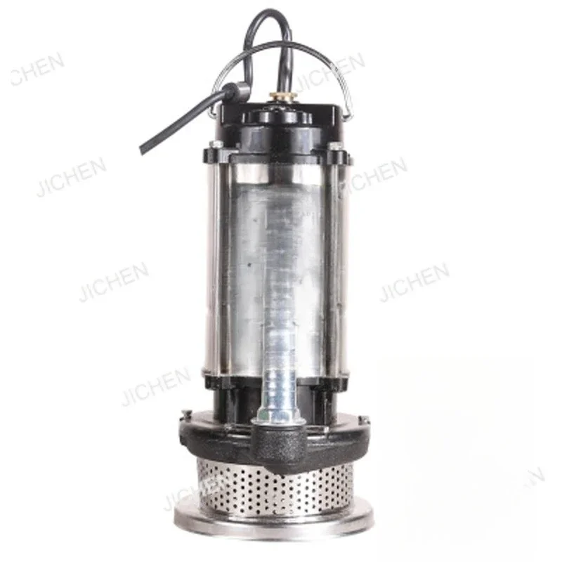 

JCT 220V Stainless Steel Submersible Pump Agricultural Pumping Garden Tools Underwater Sewage Self-priming Pump Drainage Lrrigat