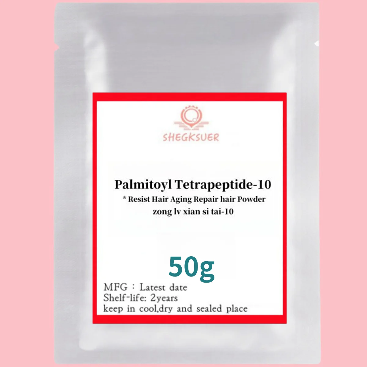 High quality 99% Palmitoyl Tetrapeptide-10 Powder CAS 887140-79-6 Resist Hair Aging Repair hair