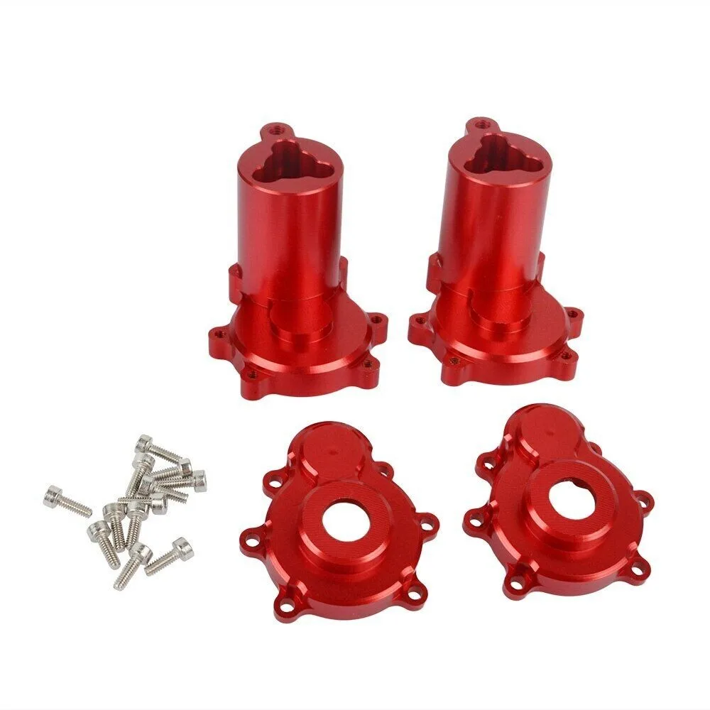 1/10 RC Crawler Car Aluminum Alloy Rear Outer Portal Housing Set for Redcat GEN8 Scout II RER11407 Chassis Upgrades