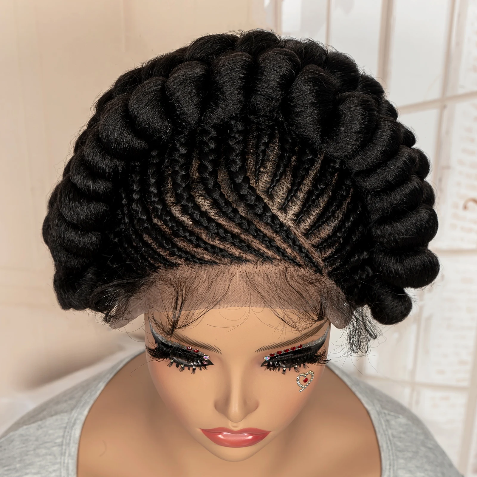Thumbnail 3 - #88 Lace Braided Wigs List of Top Picks