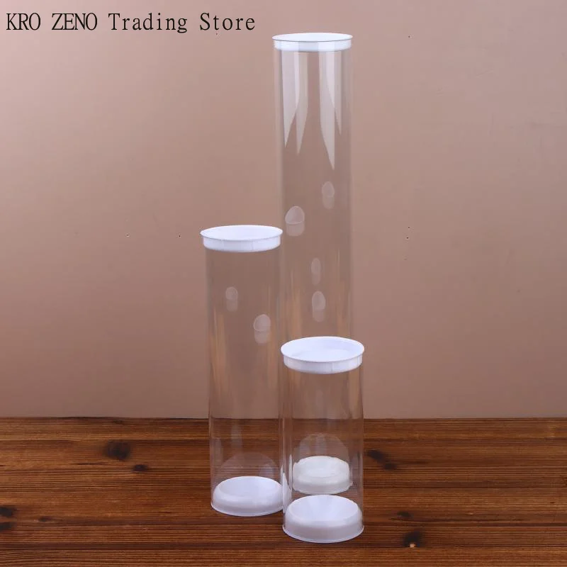 Transparent Badminton Ball Holder Acrylic Shuttlecock Storage Tube Organizer