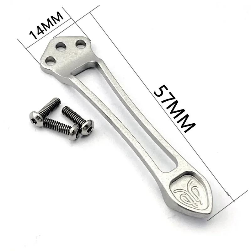 【Hot】 1 pince à couteau en titane pour couteau pliant Benchmade Griptillian 551 Bugout 535 Mini-Grip 484 Nakamura 580 Barrage