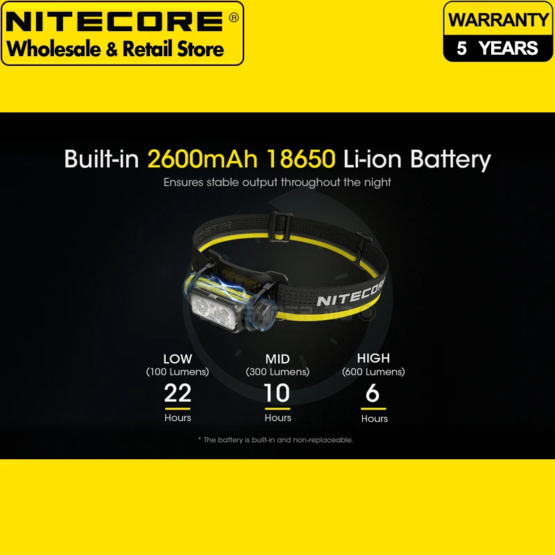 كشاف صيد ، مصباح أمامي يعمل قابل لإعادة الشحن ، بطارية ليثيوم أيون مدمجة ، السادة ، عرض لومن ،