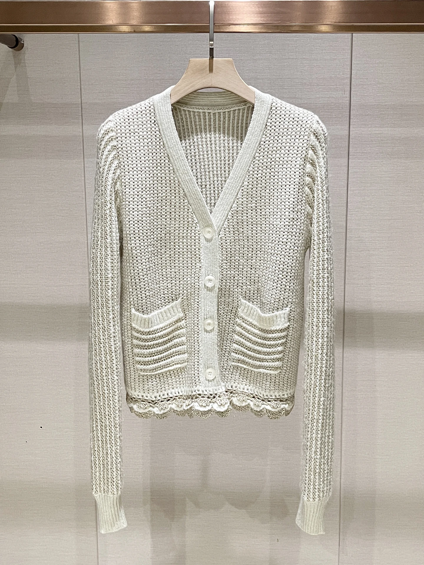 

Slimming Long Sve V-Ne Knitwear Winter New Sle Single Button Cardigan Casual Comfortable Breathable Women's Outerwear