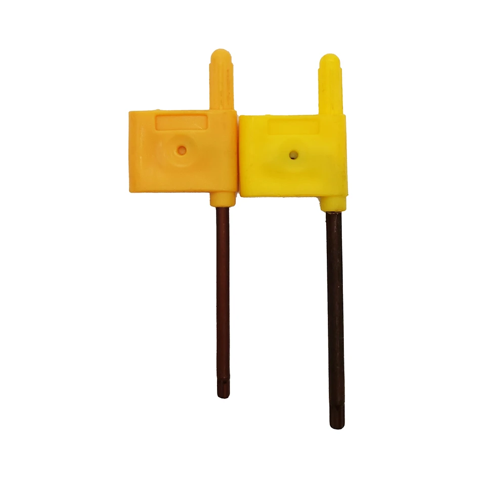 

T6 T8 T20 T10 T15 Torx Screwdriver Small wrench Yellow Flag Red Flag Screw Drivers CNC 1000PCS/lot