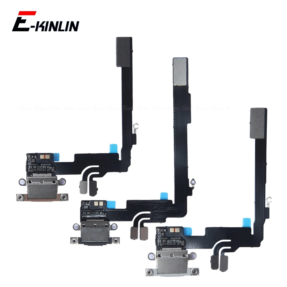 Charger Plug USB Dock Connector Charging Port Flex Cable For iPhone 16 Plus Pro Max Repair Parts