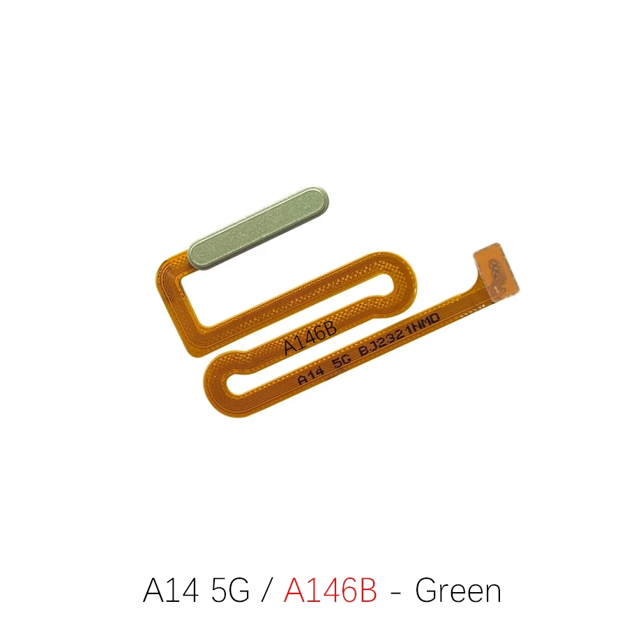 For Samsung A14 4G A145F A145P 5G A146B A146P Fingerprint Sensor Flex Cable Replacement Parts