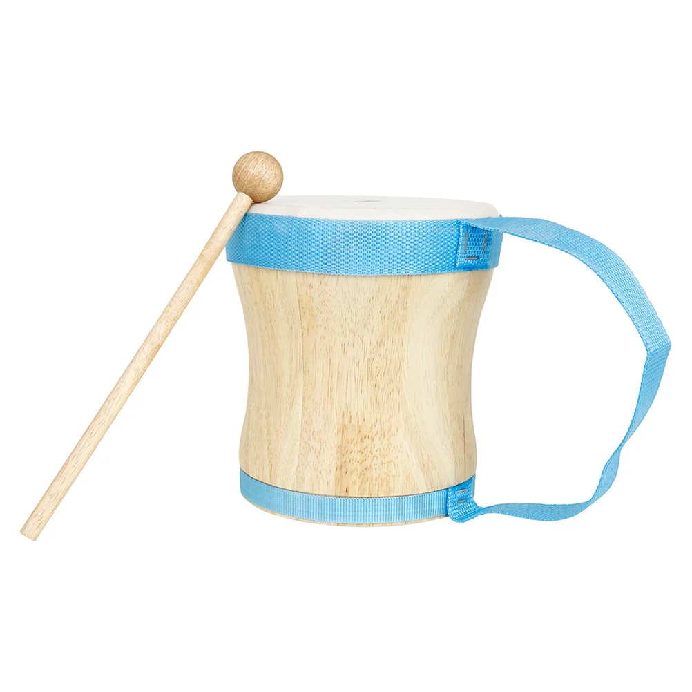 

Wooden H Drum Percussion Instrument Drum Kids Adults Sheepskin Material Rhythm Sticks Musical Instruments