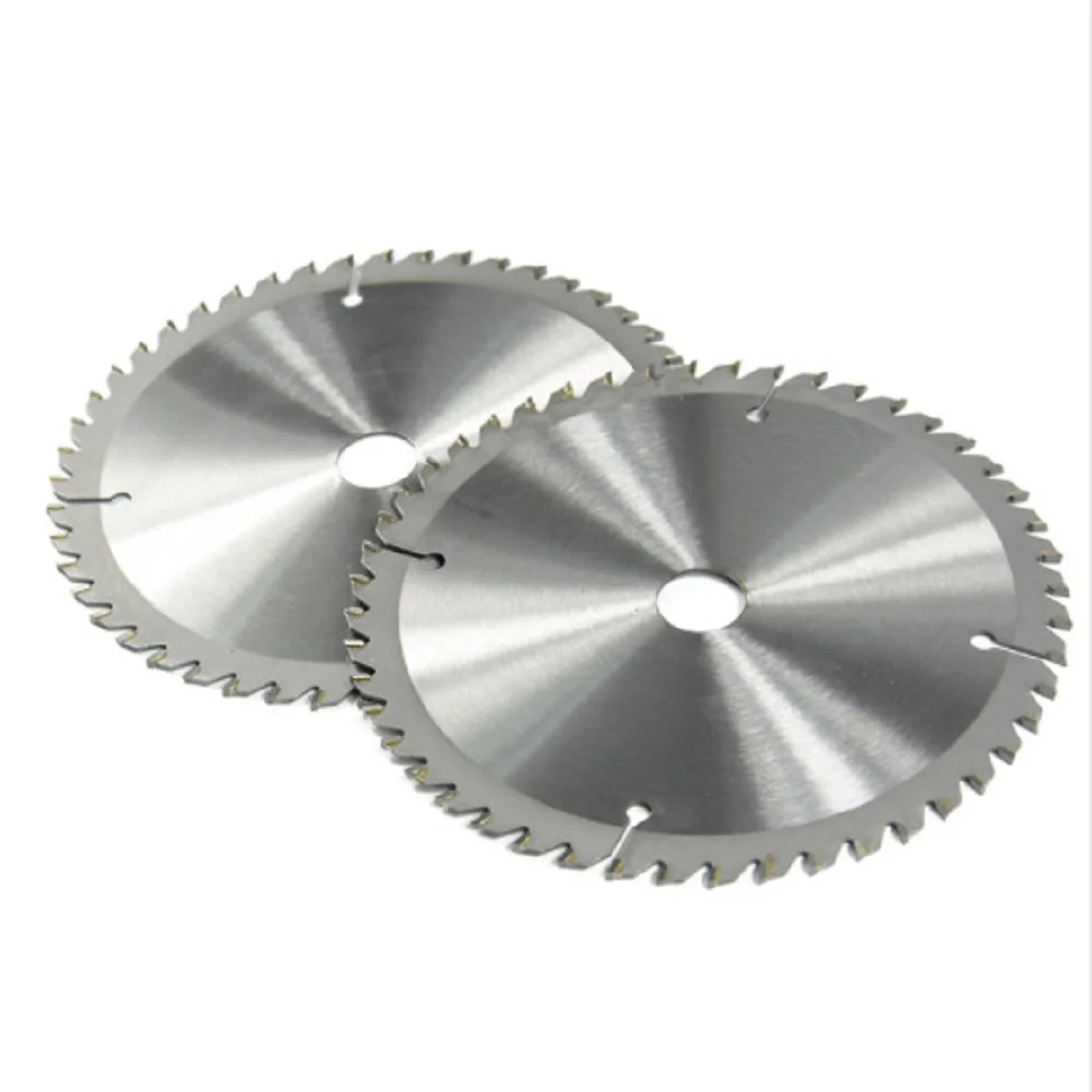 Pisau Pemotong Logam 165Mm × 2.3 Mm × 20 Mm × 48T Pisau Gergaji Bundar Karbida untuk Cakram Pemotong Logam Baja Besi Aluminium
