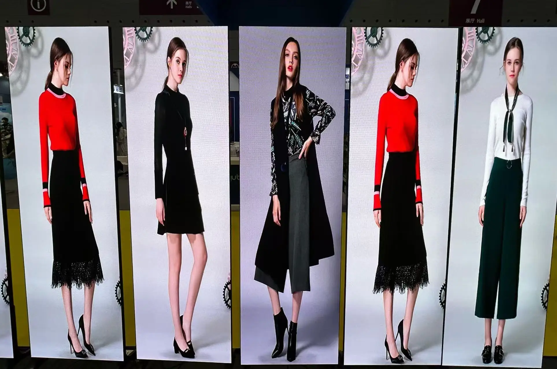 WIFI USB Control Stehende Led Poster Display 1920X640mm Tragbare Led Poster Bildschirm Faltbare Indoor Led Display bildschirm Poster