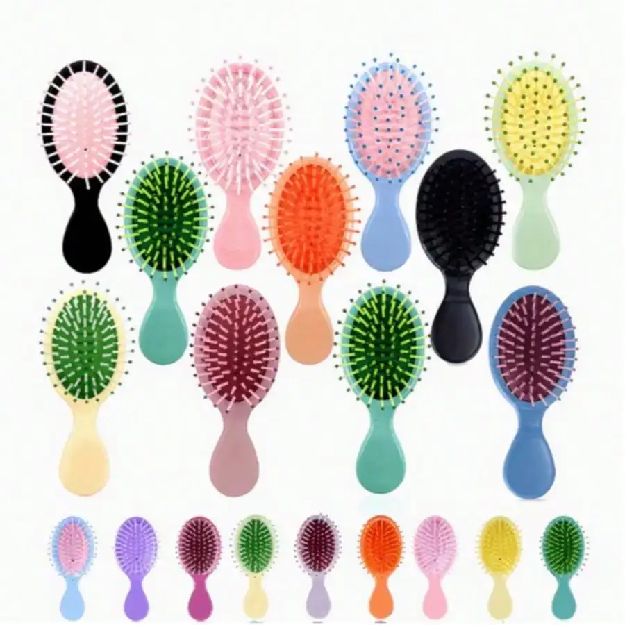 

3pcs/Set Cute Mini Toothbrush, Portable Travel Wet & Dry Air Cushion Toothbrush, Mini Tangle-Free Comb. Wet & Dry Air Cushion Comb, Mini Portable Travel Wet & Dry Air Cushion Comb, Suitable For Daily Travel And Outdoor Use, Hair Care