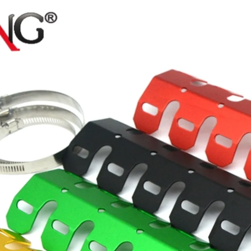 

Moto Exhaust Muffler Pipe Leg Heat Shield Cover Heat Protector For SUZUKI RM RMZ RMX DR DRZ DJEBEL 85 125 250 400 XC SB R S SM