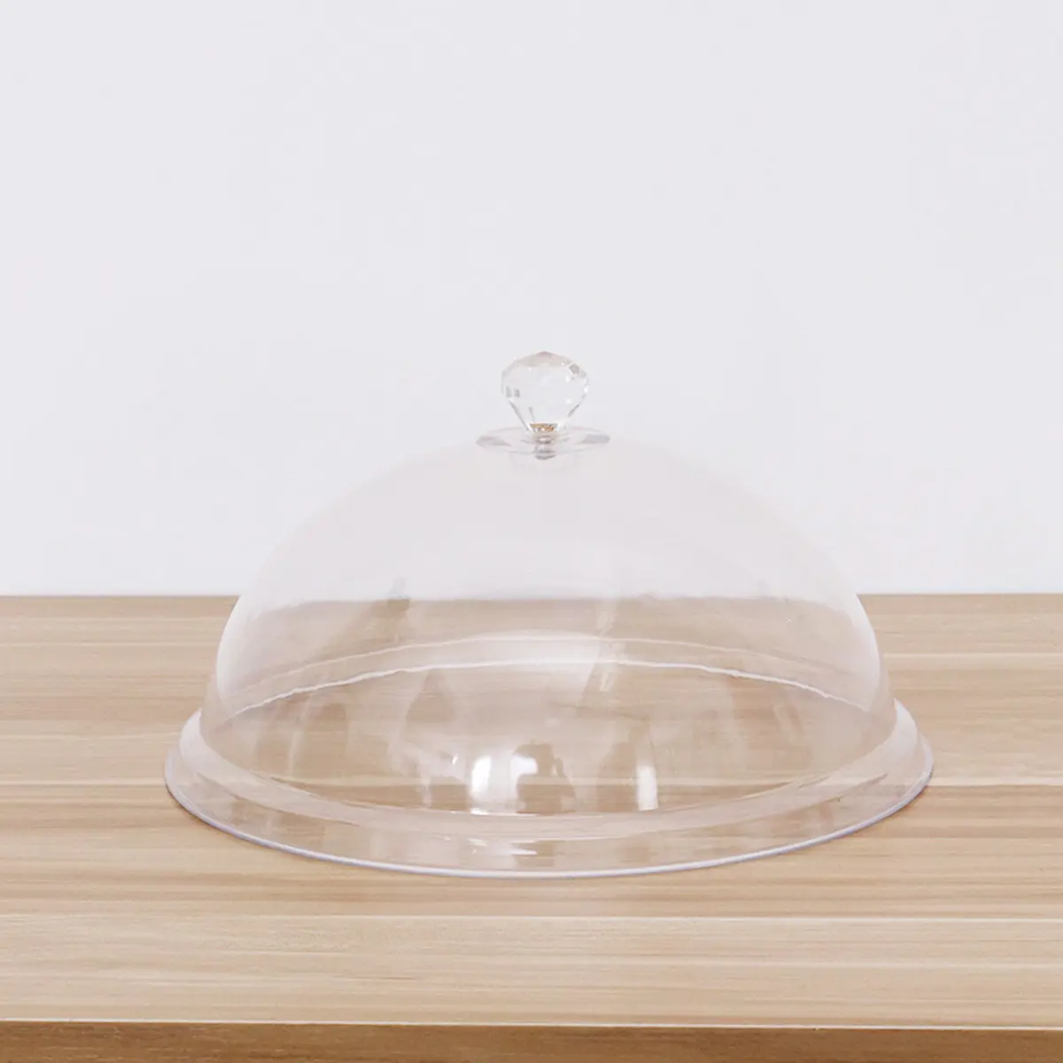 Circle Design Food Cover Transparent Acrylic Sealed Dome Portable Insulated Food Protector Anti Fly Dust Cover for Kitchen