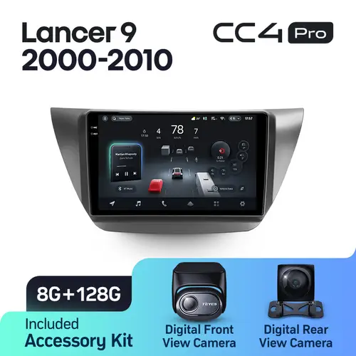 TEYES CC4 PRO For Mitsubishi Lancer 9 CS 2000 - 2010 CarPlay Android Auto Autoradio Car Play Radio Multimedia Stereo - Image 10