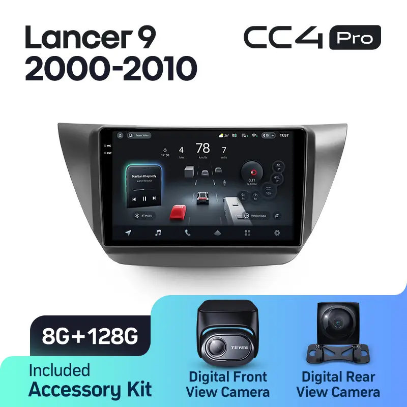 TEYES CC4 PRO For Mitsubishi Lancer 9 CS 2000 - 2010 CarPlay Android Auto Autoradio Car Play Radio Multimedia Stereo - Image 10