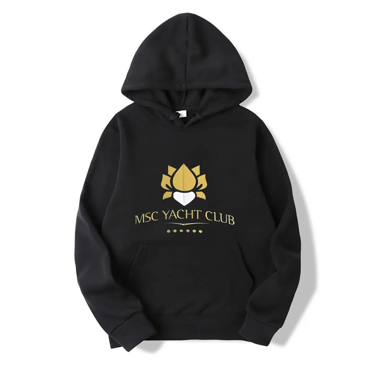 Y2K MSC Yacht Club Logo Design Baseball Hip Hop Hooded sweatshirt Women Winter men's