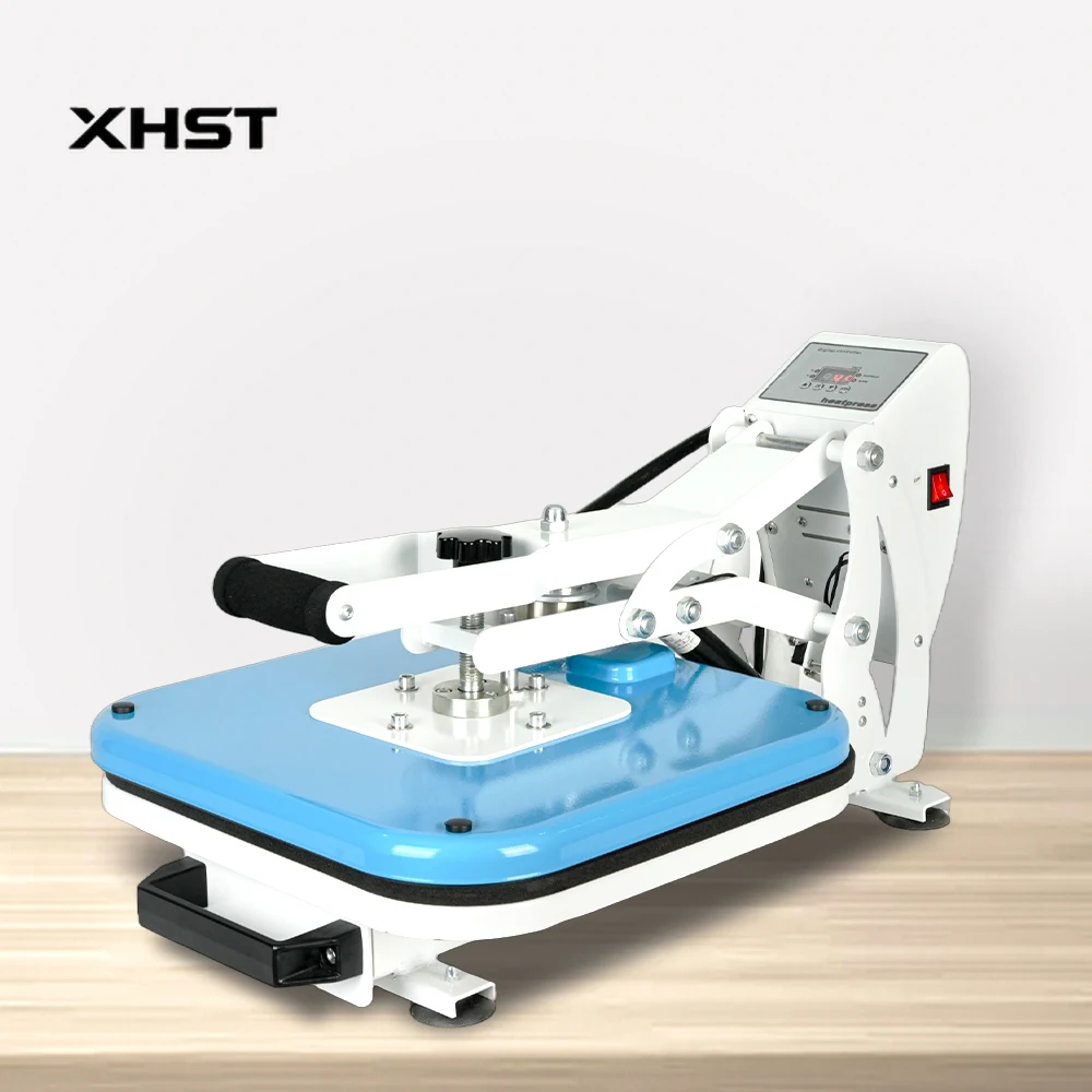 Magnetic Heat Press Machine 38*38cm Semi-Automatic Drawer-Type for Large Format Transfer