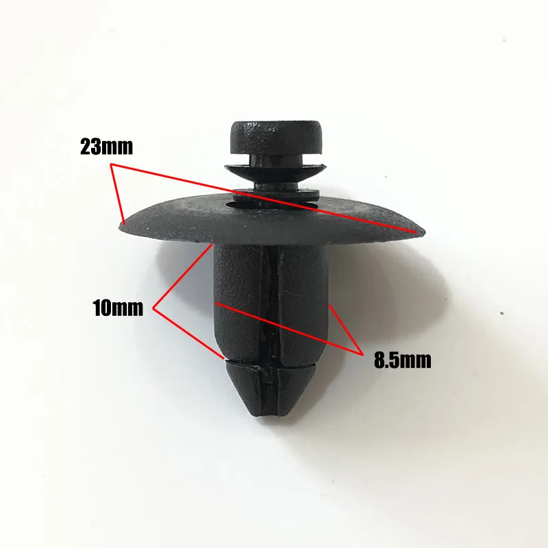 10PCS Door Snap Clips For Chrysler 300C Sebring Compass Plastic Fasteners