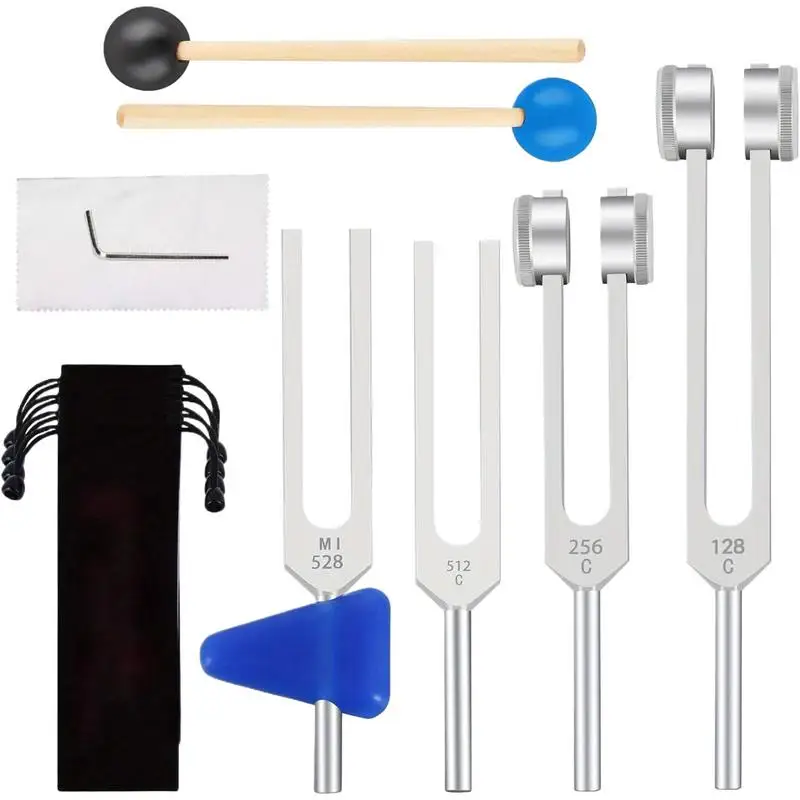 

Healing Tuning Forks Multipurpose Frequency Sound Generator Portable Metal Instruments For Students Doctors Nurses Workers