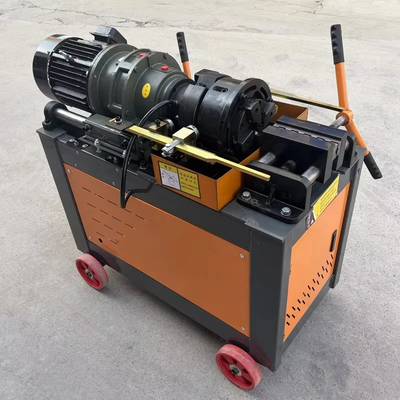 Industrial Rebar Thread Rolling Machine Automatic Steel Bar Threading Equipment Hydraulic System 380V CE