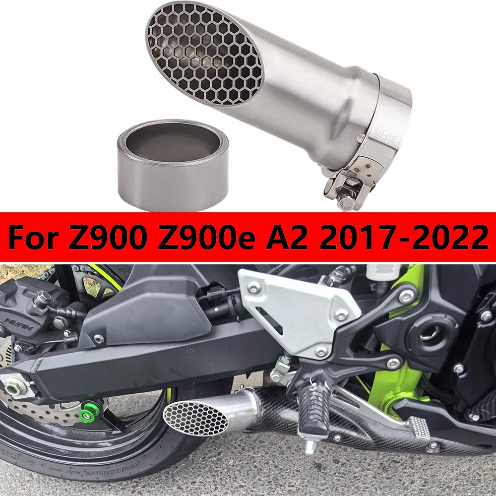 

Для Kawasaki Z900 Z900 2017 2018 2019 2020 2021 2022 выхлопные системы мотоцикла, надеваемые глушители, хвостовые трубы