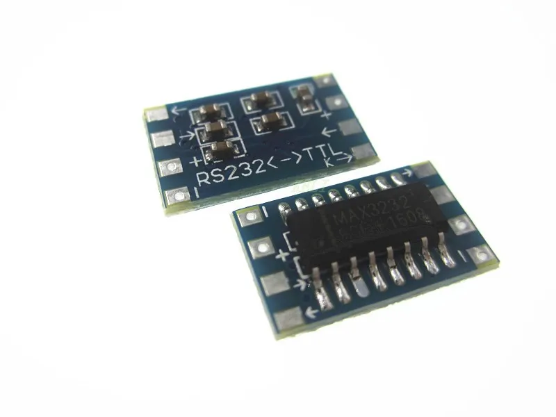

100 шт. MCU mini RS232 MAX3232 уровень в TTL модуль платы последовательного преобразователя