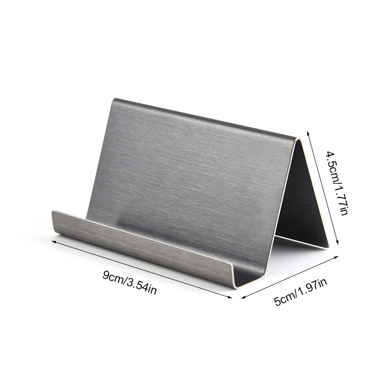 Display Rack para Cartão de Visita, Name Tag, Desktop Stand, Table Organizer, Celular Titular, Sala de Conferência Acessórios