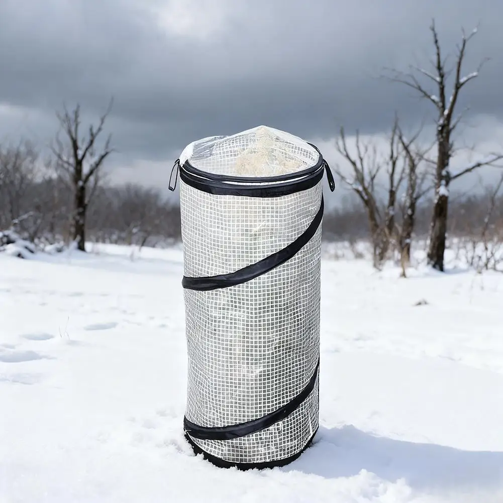 

Portable Plant Protection Covers Space-Saving PVC Small Greenhouses For Potted Flower Vegetable Weather Protection