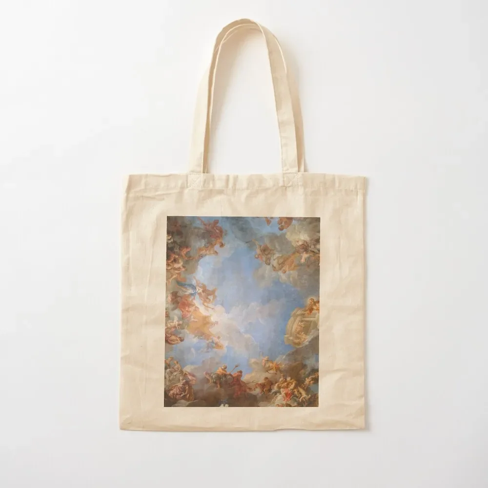 

Fresco of Angels in the Palace of Versailles Tote Bag reusable shopping bag Customizable tote bag