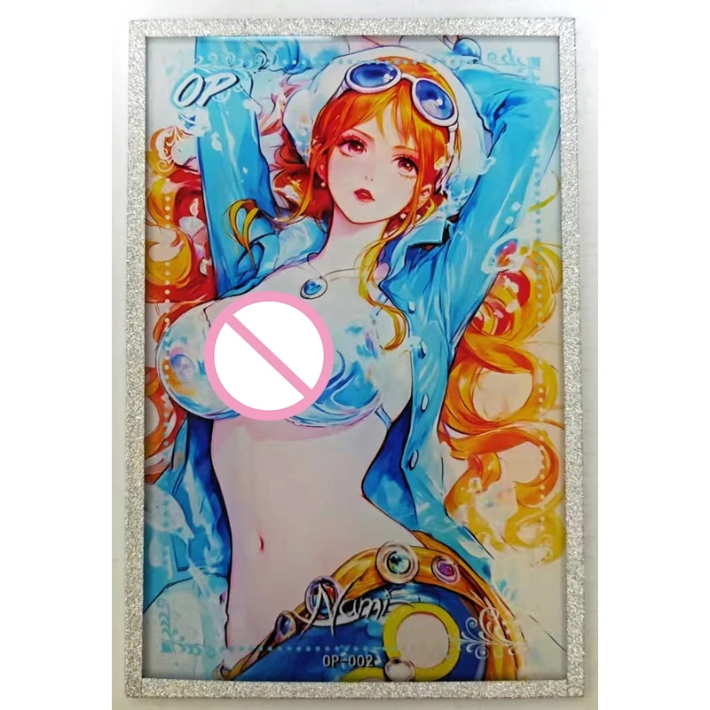 애니메이션 여신 이야기 OP 시리즈 카드 보아 핸콕 니코 로빈 나미 시라호시 컬렉션 카드 생일 선물 어린이 장난감