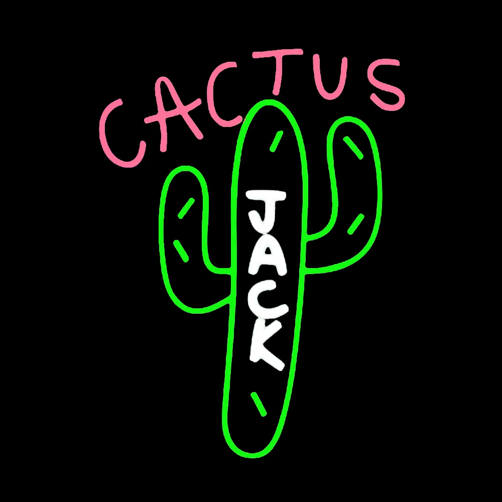 

Cactus Jack Neon Light Sign Custom Handmade Real Glass Tube Beer Bar Store Motel Home Room Decor On Wall Display Lamp 14"X17"