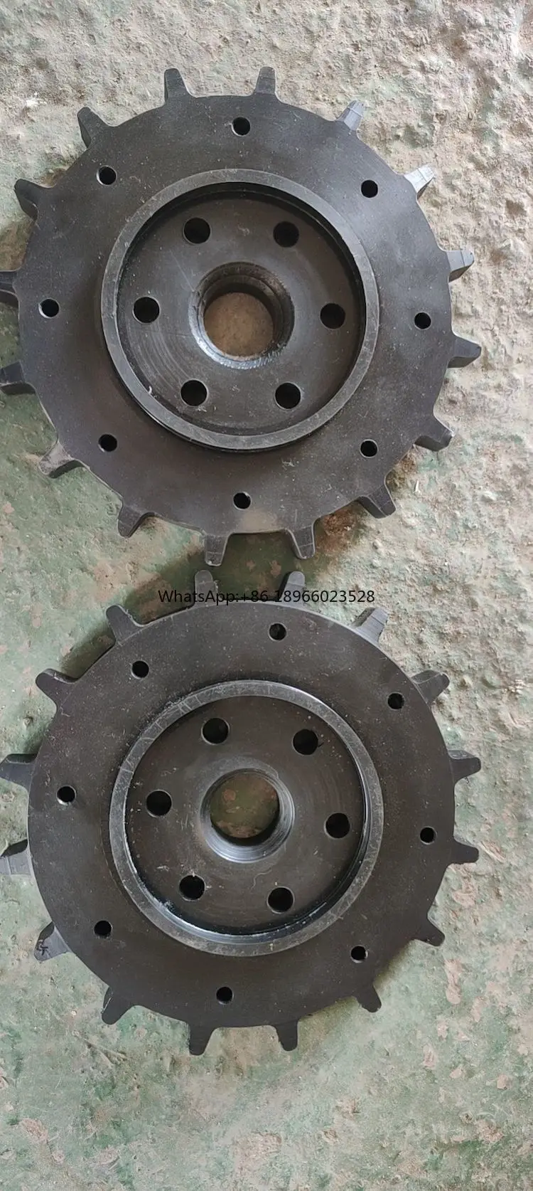 robot spare parts motor sprockets supporting wheels parts small rubber track for tracked chassis undercarriage