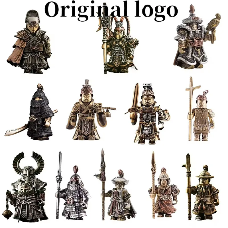 

Crusader Ornament Metal Magnetic Doll Pendant Desktop Decoration Copper Pendant Handle Figurine Cultural Souvenir Ornament