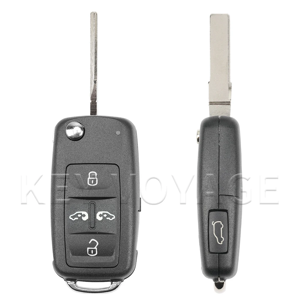 KV 5B مفتاح السيارة عن بعد 5K0837202AD 561837202D/A 433MHZ 48CHIP لـ V-olkswagen Beetle CC EOS Golf GTI Jetta Passat Multivan Sharan