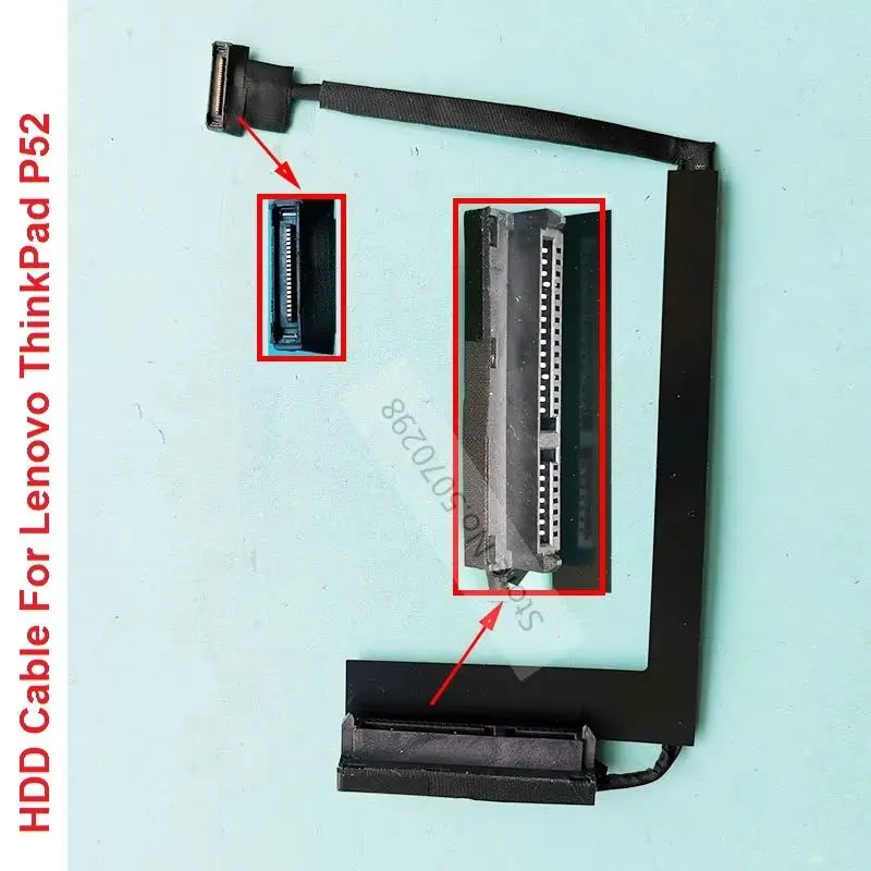 2.5 Inch SATA Hard Drive HDD SSD Flex Cable Connector Interposer For Lenovo ThinkPad P52 EP520 Mobile workstation